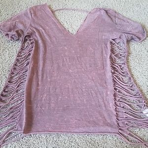 L Gimmicks Tee Slit Sides